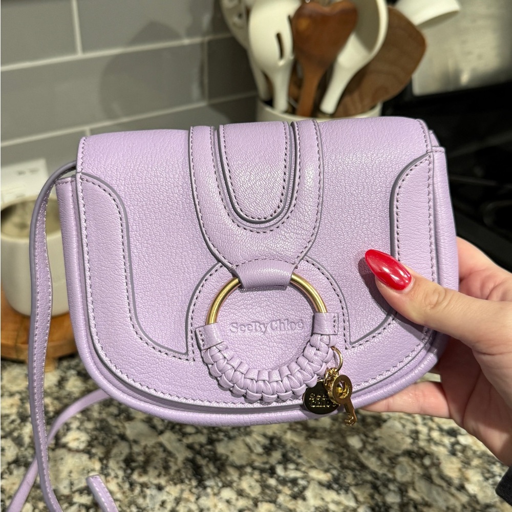 See By Chloe Lavender Crossbody Bag